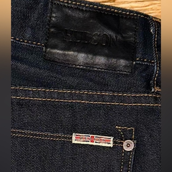 Hudson - Men's Deep Indigo Straight Jeans - Picture 4 of 6